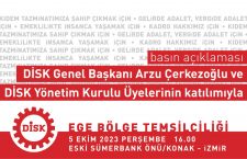 İzmir’den sesleneceğiz: “Gelirde Adalet, Vergide Adalet”
