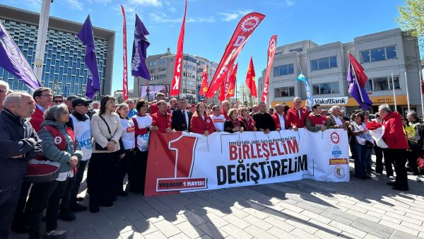 1 Mayıs’ta yitirdiğimiz mücadele arkadaşlarımızı andık