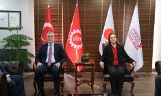 Çalışma ve Sosyal Güvenlik Bakanlığı’nda Konfederasyonumuza ziyaret