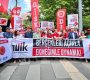 TÜİK önünde gerçeklerin açıklanmasını ve kayıplarımızın giderilmesini istedik