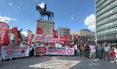 NATO savaş, işçiler barış istiyor