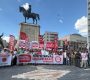 NATO savaş, işçiler barış istiyor