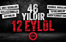 12 EYLÜL DÜZENİNİ İŞÇİ SINIFI YIKACAK!